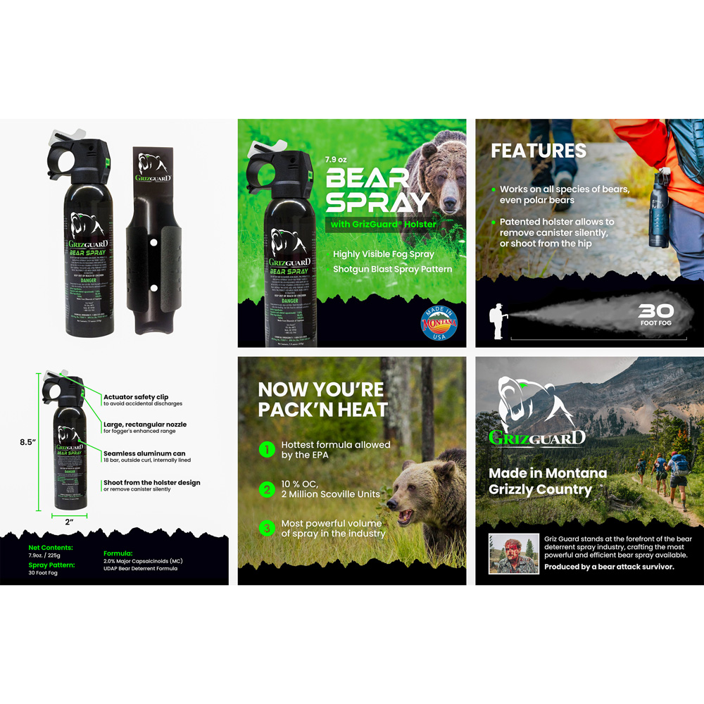 Bear Spray brochure