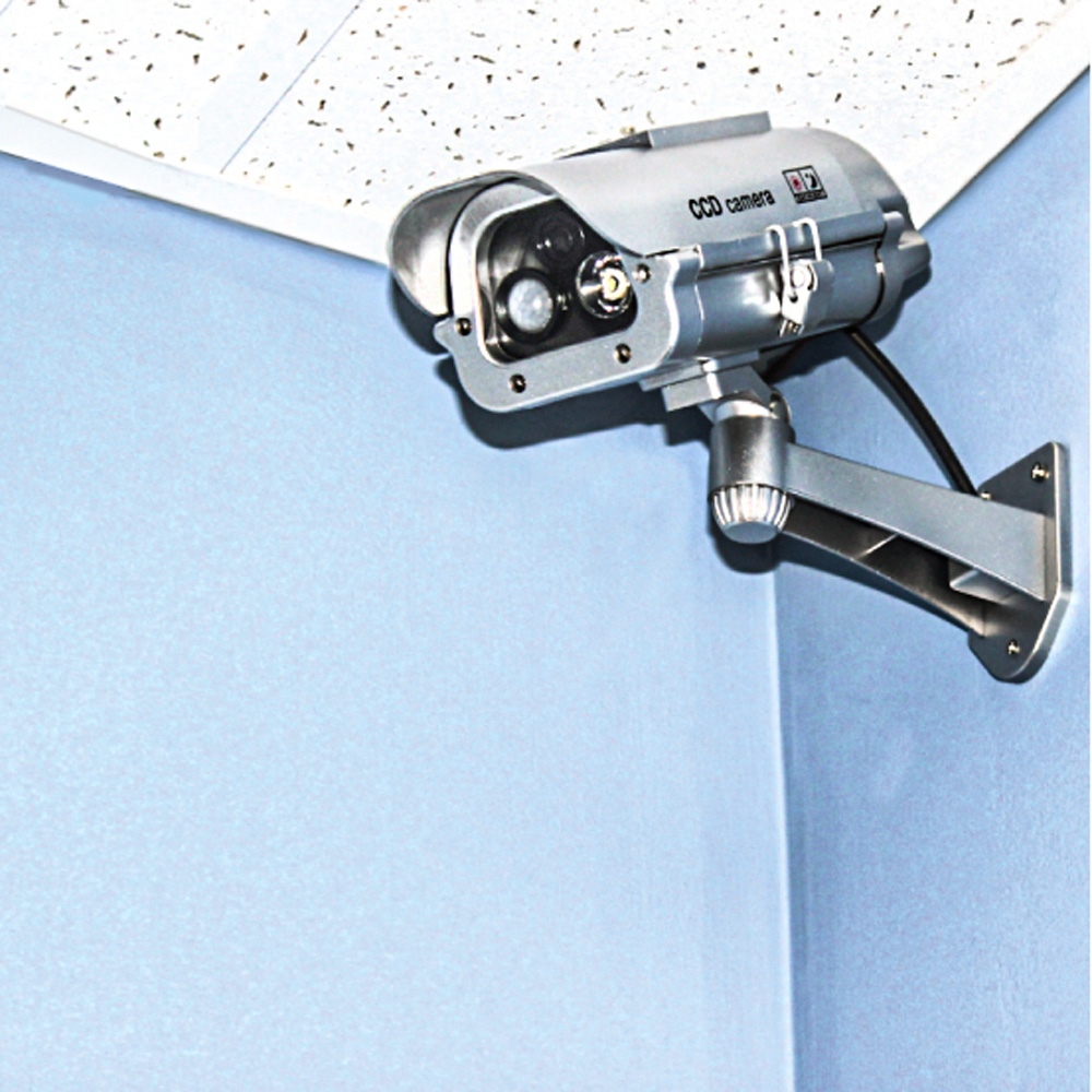 Solar Powered Dummy Camera with Motion Activated Flashing LED - Image 2