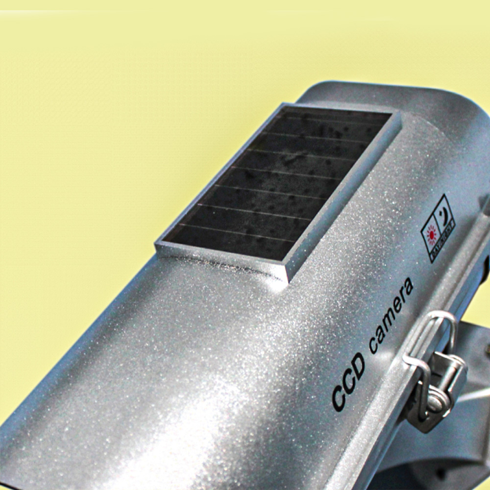 Solar Powered Dummy Camera with Motion Activated Flashing LED - Image 3